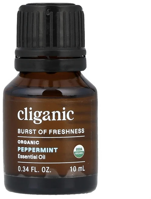 클리가닉 유기농 에센셜 오일 페퍼민트 10ml CLG-00764, Cliganic, 유기농 에센셜 오일, 페퍼민트, 10 - 쿠팡