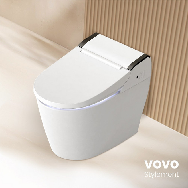 [2026CES 혁신상 수상] VOVO 일체형비데 TCB-8100N 직수타입 자동물내림 LED조명 스텐노즐, 방문설치
