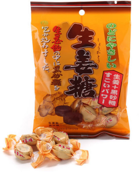 니씬 생강 사탕, 105g, 4개