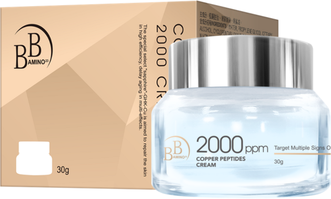 BB Amino 2000ppm藍銅胜肽緊緻精華霜30g, 30g, 1個
