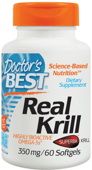 Doctor's BEST 南極磷蝦油軟膠囊, 60顆, 1罐