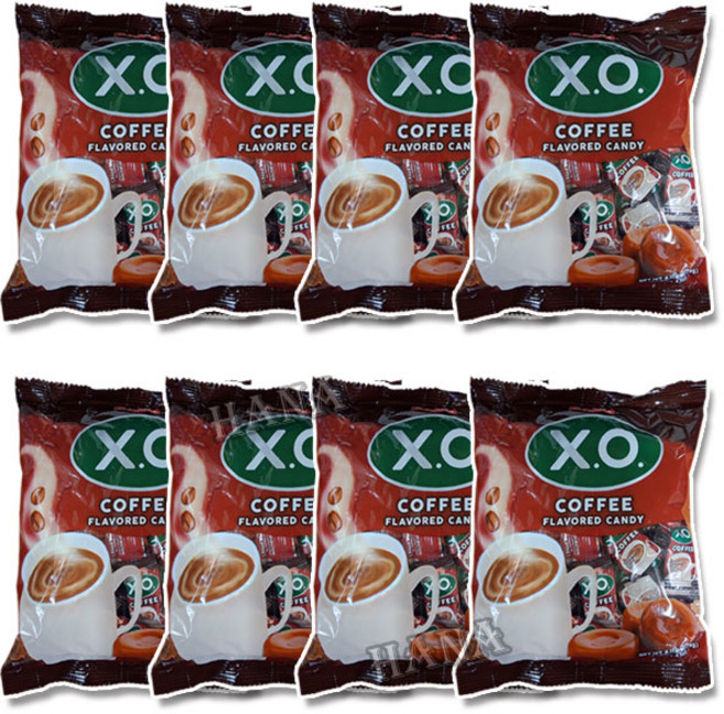 엑스오 커피캔디 XO 커피사탕, 175g, 8개