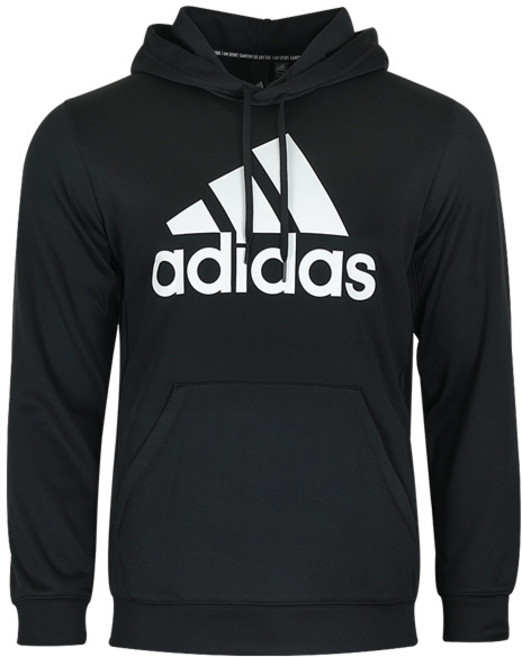 아디다스 남성 브러쉬드 후드 긴발 티셔츠 H40891