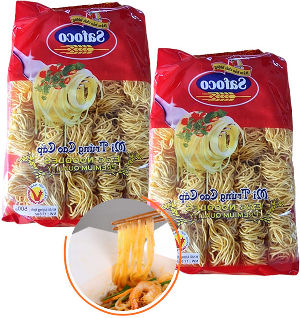 꼬들한 에그 누들 면 500gx2 완탕 볶음 계란 국수 달걀 건면 차오멘 팟타이 eggnoodle, 500g