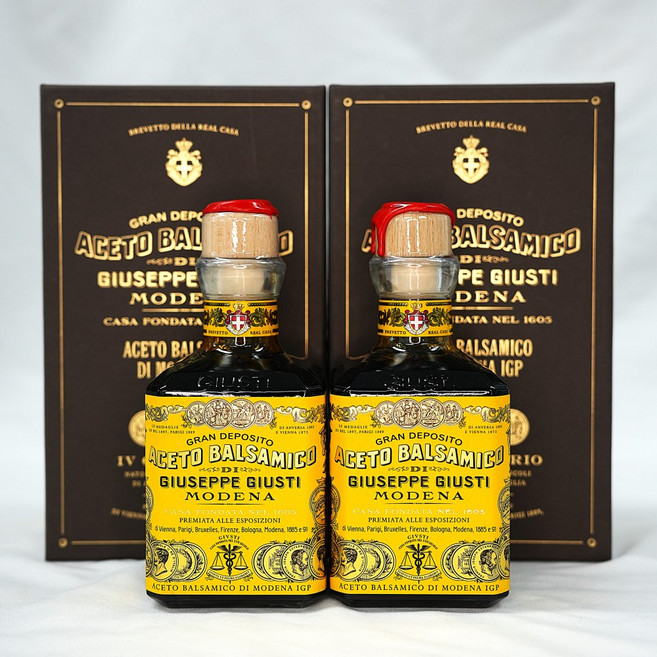 주세페주스티 발사믹 식초 4메달 15년산 250ml 쥬세페쥬스티 15년, 2개