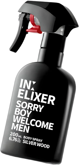 이넬릭서 바디스프레이 남자 향수 실버우드 향, 200ml, 1개 - 쿠팡