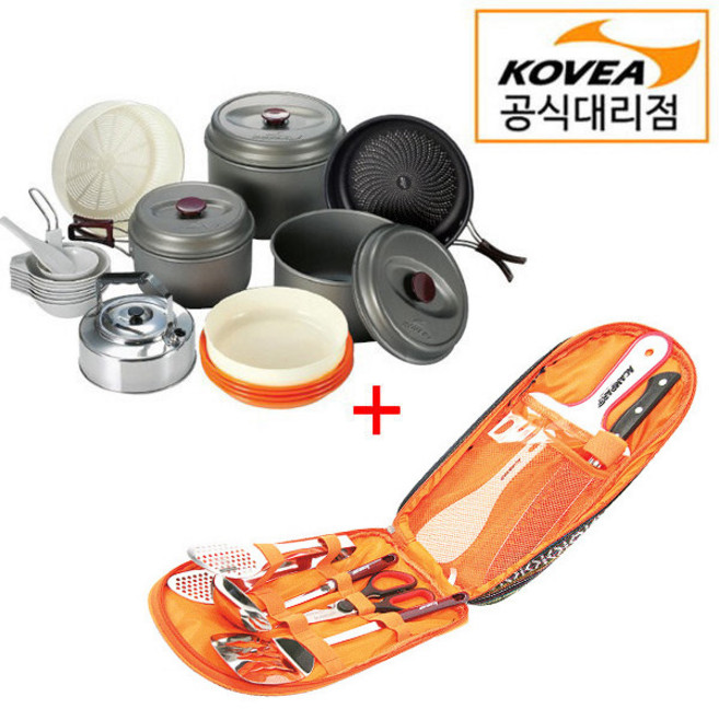 코베아 경질코펠78인용+사은품 에스닉키친툴세트, 1개