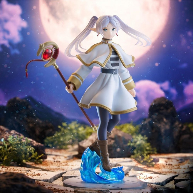 葬送的芙莉蓮 芙莉蓮 動漫 泡麵景品 桌面擺件, 1個, 戰斗芙莉蓮（禮盒）