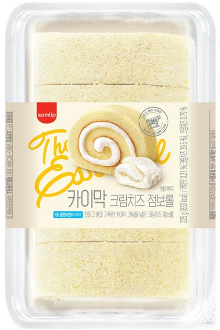 카이막 크림치즈 점보롤, 2개, 225g