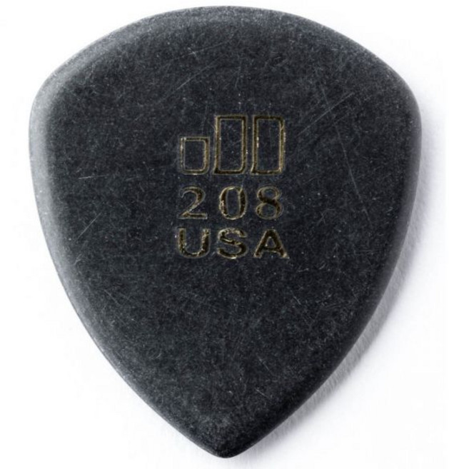 Dunlop 던롭 477R208 JD 재즈톤 대형 뾰족한 팁 기타 피크 블랙 36개입 미국 발송, Dunlop 던롭 477R208 JD 재즈톤 대형 뾰족
