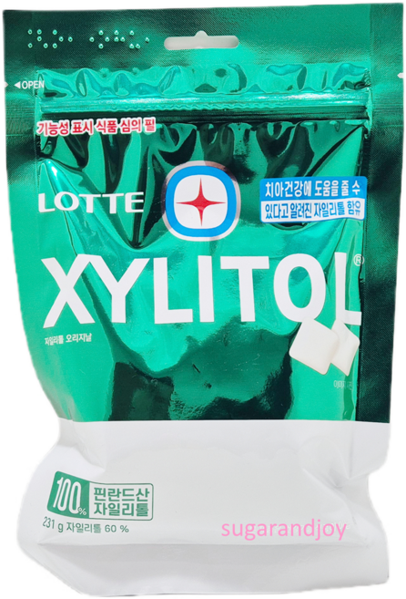 롯데 자일리톨 껌 오리지날 리필 231g, 45개