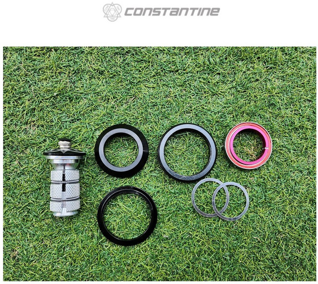 [콘스탄틴] 벨로시닷 어베인 버나드 드래그 디스페랄 픽시자전거 헤드셋 베어링 세트, 1개