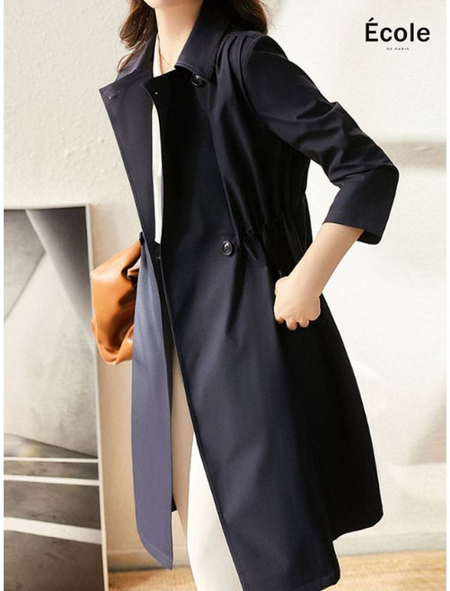 에꼴드파리 더블 트렌치코트 F28WCB003Z