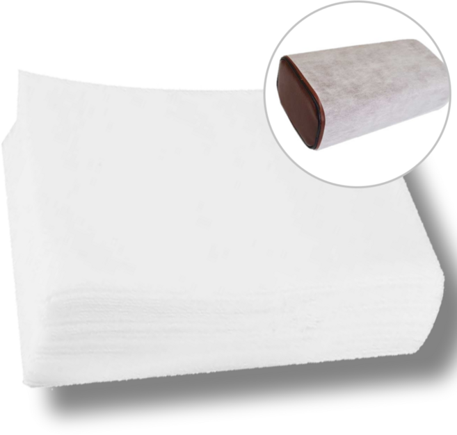 픽스쿤 일회용 위생시트 방수 베개커버 투습 방수시트, 100개, 화이트