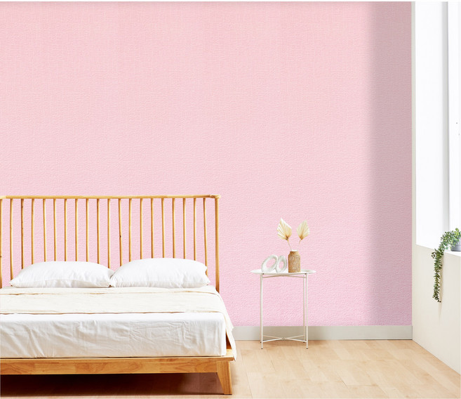 코지하우스 타탄 단열벽지 20M, TS-4 핑크