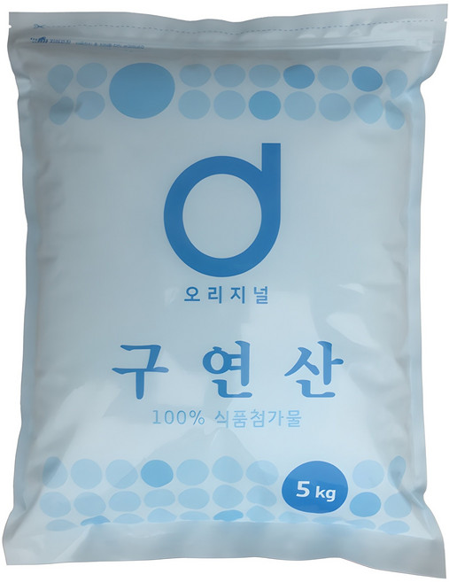 오리지널 구연산, 5kg, 1개