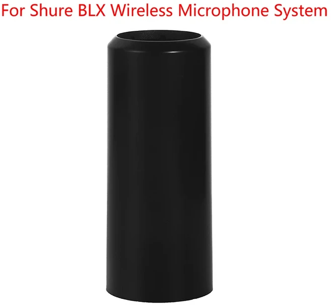 BLX 무선 마이크 시스템 액세서리용 마이크 배터리 테일 컵 커버 1PC, 01 Black