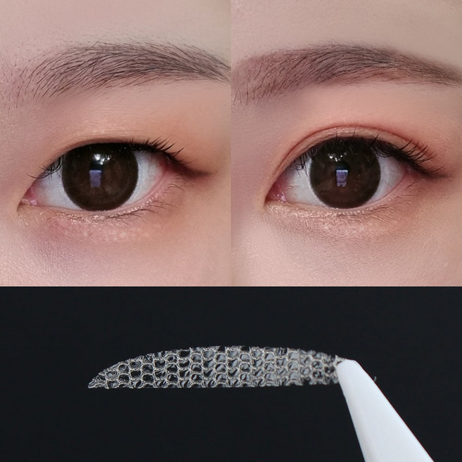 쥴레 누드 레이스 쌍커풀 테이프 티안나는 쌍테, 1세트, 5.평행대형