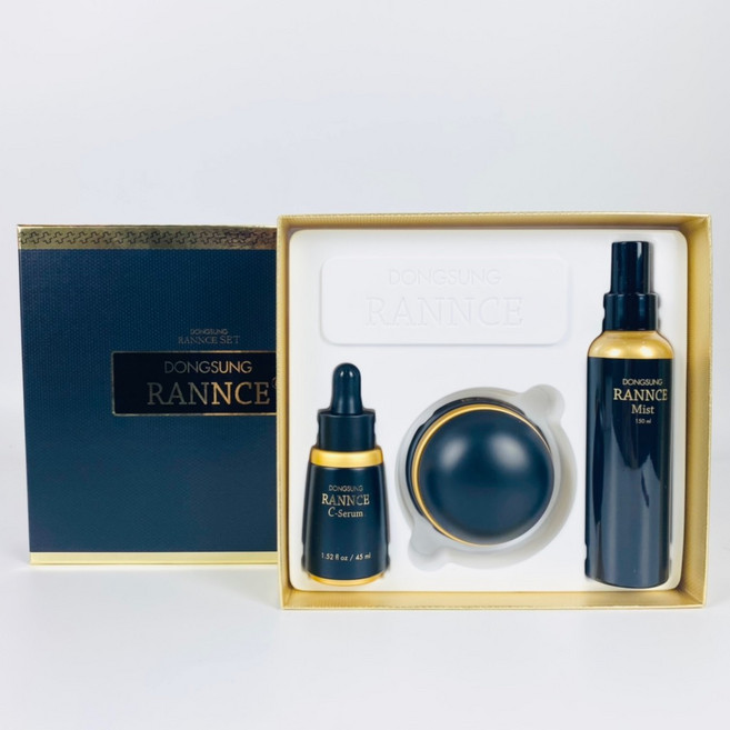 Dongsung 동성 란쎄 나이트 미백 잡티 케어 3종 세트, 1개