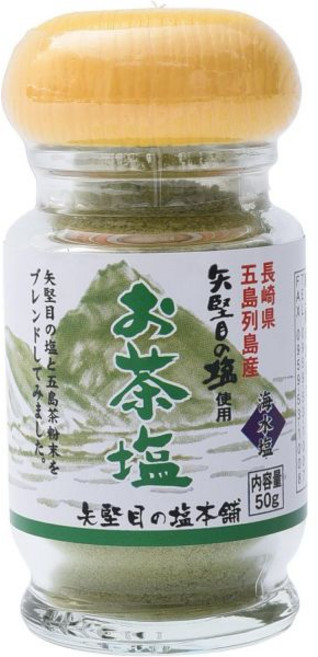 야가타메 일본 오차 말차 녹차 소금 50g, 50gx1개, 1개