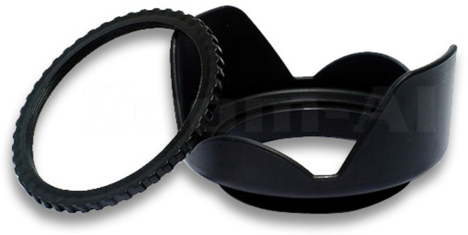 캐논 니콘 렌즈 전용 호환 후드 49~82mm 꽃무늬 후드 모음, 꽃무늬후드-52mm, 1개