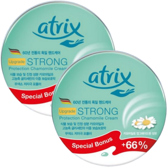 아트릭스 스트롱 프로텍션 카모마일 크림, 250ml, 2개