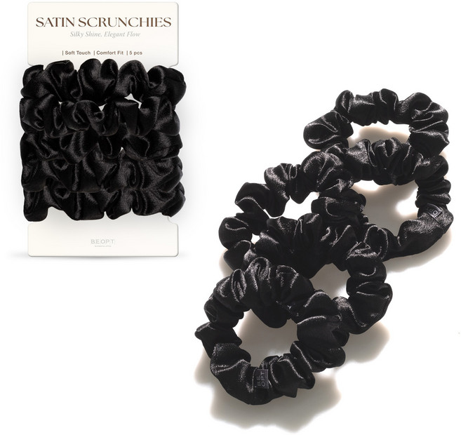 비옵트 새틴 헤어 스크런치 5P