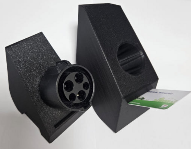 테슬라 j1772 어댑터 도어 도크 운전석 안쪽 수납 거치대 모델3 모델Y 주니퍼, 뉴 모델Y(주니퍼), 1개