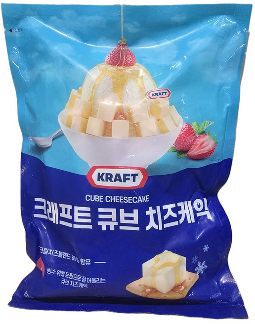 크래프트 큐브 치즈케익 1kg (소비기한 26년 5월 25일까지), 1박스