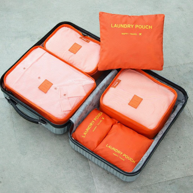 예스스토어 여행용 파우치 정리함 6종