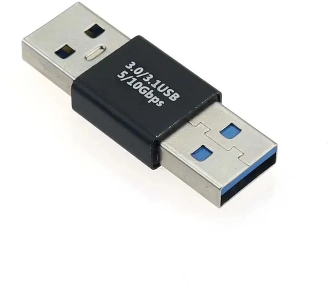 호환 USB 3.0 커넥터 어댑터 5Gbps Gen1 남성-남성 여성 변환기 SSD HDD 케이블 익스텐더 확장 플러그, 01 Male to Male