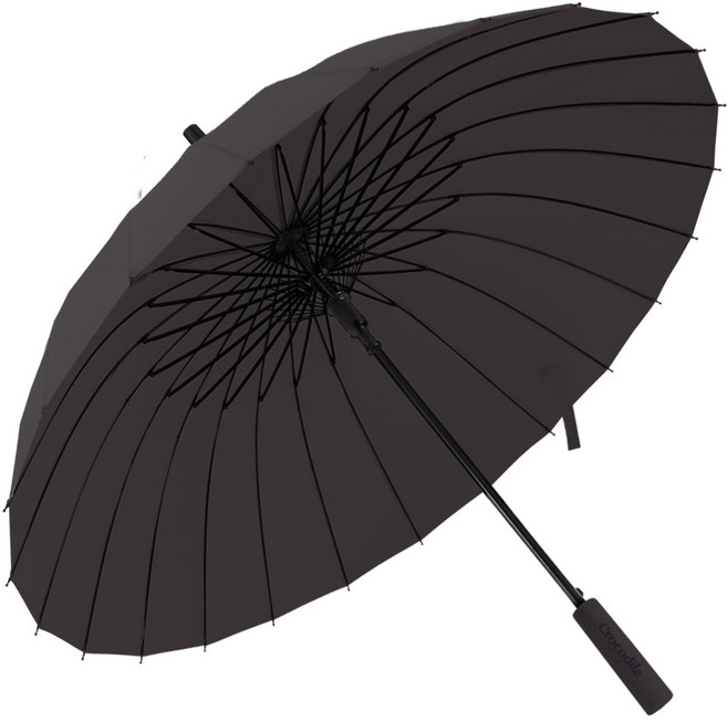 크로커다일 24살대 튼튼 자동 장우산