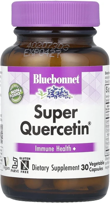블루본넷뉴트리션 슈퍼 퀘르세틴 이뮨 헬스 베지캡슐 30정, 5개 - 쿠팡