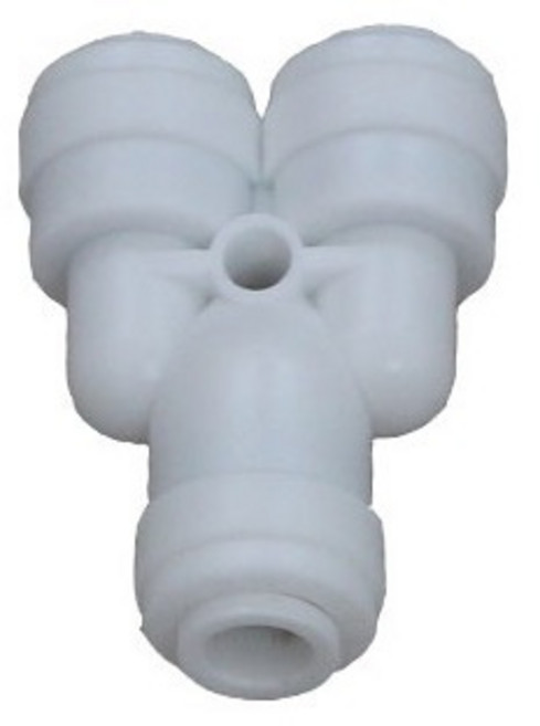 정수기부품 정수기부속 원터치 피팅-Y형, 1개