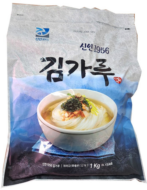 건강한 청정바다 신안1956 김가루 1kg 다양한 반찬요리, 1개