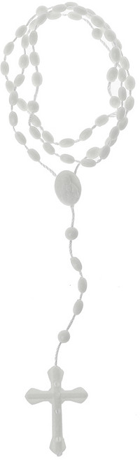 8가지 색상의 야광성 십자가 펜던트 목걸이 가톨릭 기도 종교적 십자가 가족 어르신을 위한 깜짝 선물