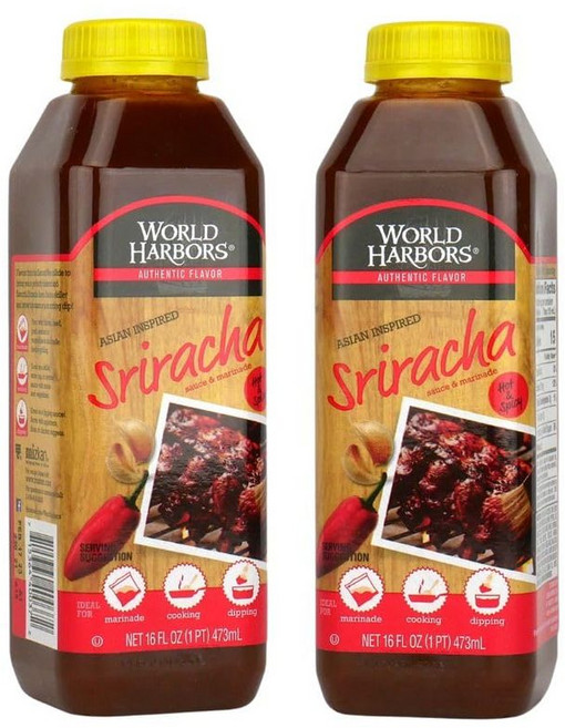 월드하버 바베큐소스 스리라차 마리네이드 473ml X 2병