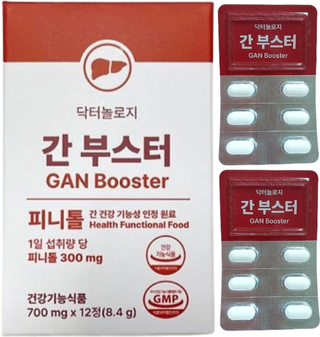 피니톨 간 부스터, 12정, 1박스