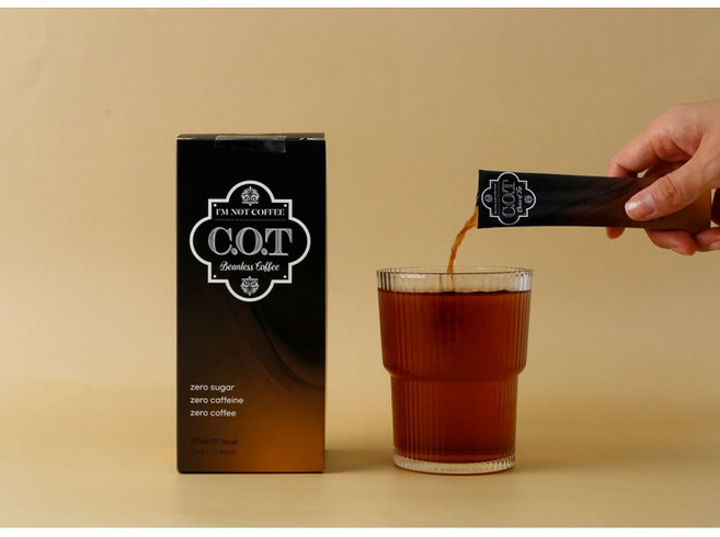 커피 NO~"아메리카노맛" 아임낫커피 COT 원두없이 진짜 커피맛 나는 무카페인 액상차, 1박스, 15개입, 25ml