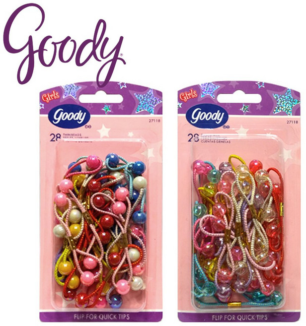 구디 오로라 방울 머리끈 28P 27118 방울끈