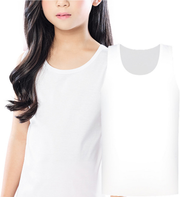 BYC& 슈라네 여아동 런닝 순면 민소매런닝 2p