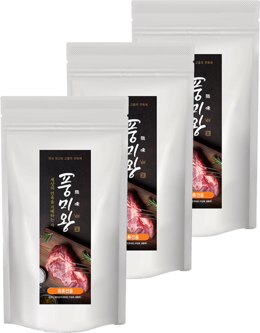 풍미왕 고기전용연육제 3Kg (육류전용 숙성제), 1개