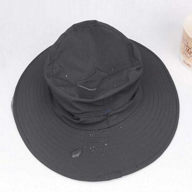 남자 사파리 챙모자 모기 해충 방지 양봉 벌초 모자