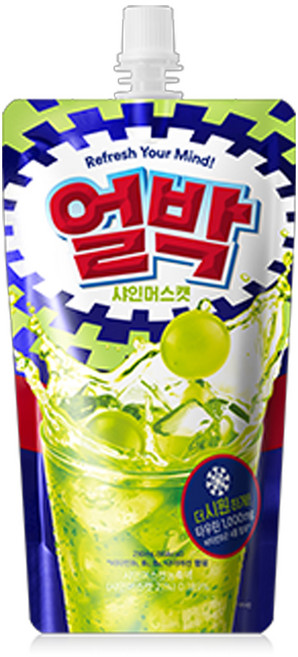 동아제약 얼려먹는 박카스 얼박 샤인머스캣맛, 210ml, 5개