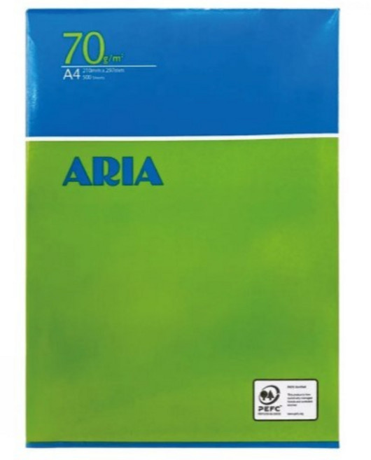 ARIA 影印紙 70磅 A4/B4/A3/B5/A5 500張/包 電腦紙 列印紙 傳真紙 不卡紙, A4 超商/蝦取 每單限3包, 1包, A4
