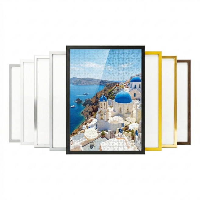 프라모 시그니처 알루미늄 500피스 퍼즐액자 프레임 38x52 cm 전용, 1개, 매트 골드