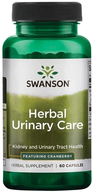 스완슨 풀 스펙트럼 허벌 유리너리 케어 캡슐, 60정, 1개 - 쿠팡