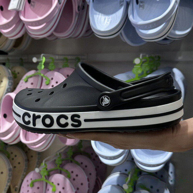 (백화점 매장 정품 100%) 25SS CROCS BAYABAND CLOG 크록스 바야밴드 클로그 슬리퍼 샌들 남여공용 성인 커플 찜한스토어