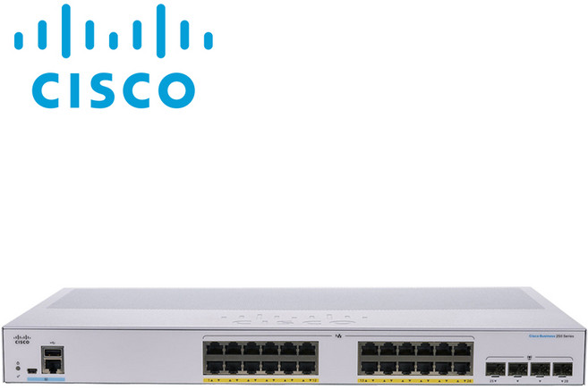 시스코 C1000-24P-4G-L [Layer2 1Gbps 24Port + 1G 4Port SFP PoE 195W Switch], 1개
