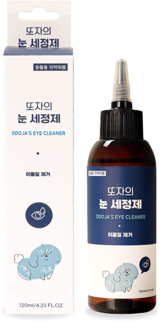 또자 반려동물 아이케어 저자극 강아지 고양이 눈 세정제, 1개, 120ml